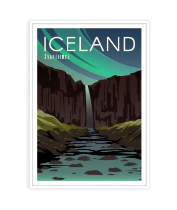 Affiche Voyage Affiche Islande acheter en ligne