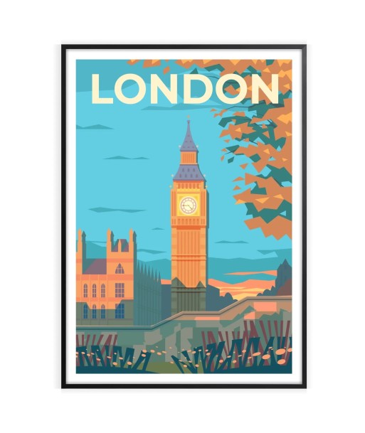 Affiche Voyage D’Affiche Londres de votre