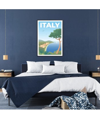 Affiche Voyage Affiche Italie est présent 