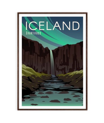 Affiche Voyage Affiche Islande acheter en ligne