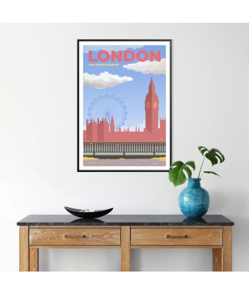 Affiche Voyage Affiche Londres Profitez des Offres !