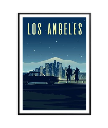 Affiche Los Angeles de technologie