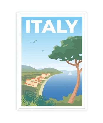 Affiche Voyage Affiche Italie est présent 