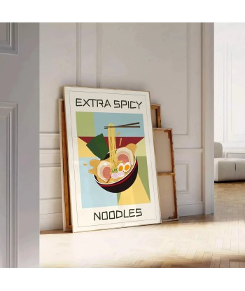 Extra Spicy Noodles Kitchen Wall Art votre restaurant rapide dans 