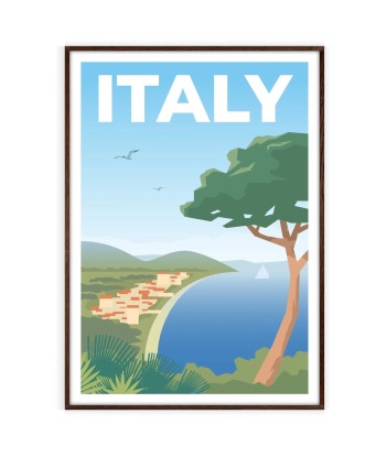 Affiche Voyage Affiche Italie est présent 