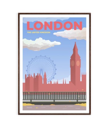 Affiche Voyage Affiche Londres Profitez des Offres !