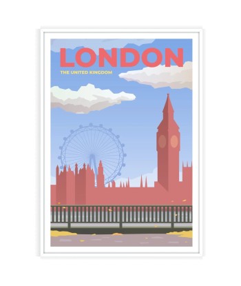 Affiche Voyage Affiche Londres Profitez des Offres !