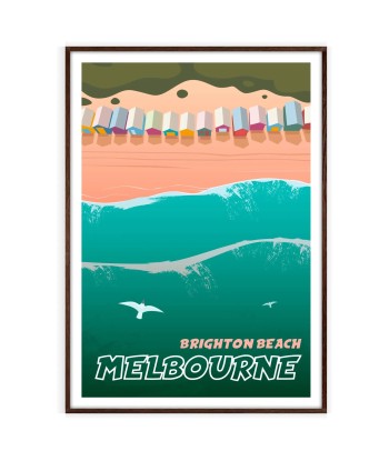 Affiche Melbourne s'inspire de l'anatomie humaine