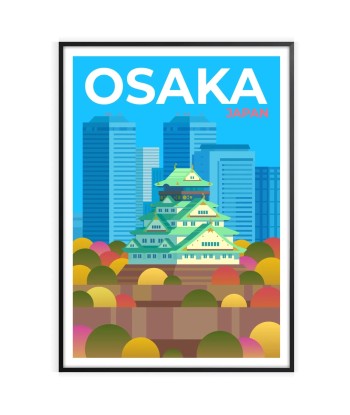 Osaka Affiche Japon Affiche acheter