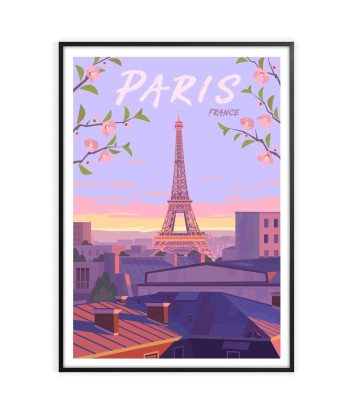 Affiche Voyage D’Affiche Paris à prix réduit toute l'année