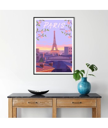 Affiche Voyage D’Affiche Paris à prix réduit toute l'année