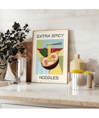 Extra Spicy Noodles Kitchen Wall Art votre restaurant rapide dans 