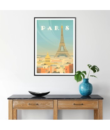 Affiche Voyage Affiche Paris Les magasins à Paris et en Île-de-France