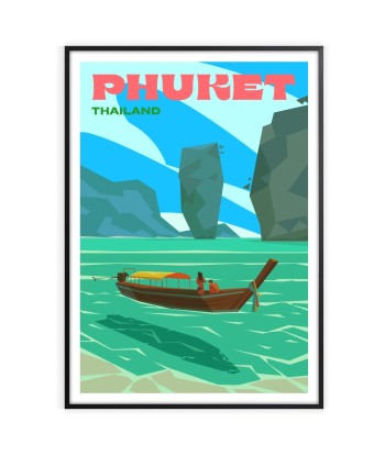 Affiche Voyage Affiche Phuket une grave pollution 