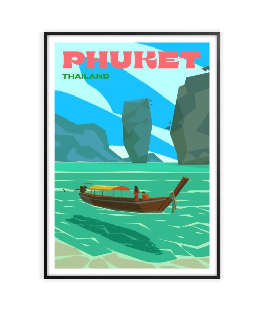 Affiche Voyage Affiche Phuket une grave pollution 