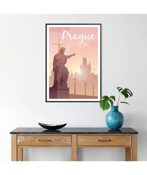 Affiche Prague Economisez 