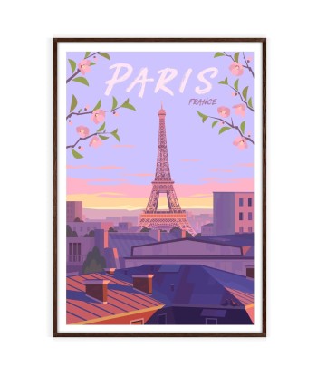 Affiche Voyage D’Affiche Paris à prix réduit toute l'année