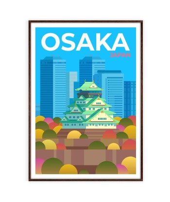 Osaka Affiche Japon Affiche acheter