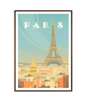 Affiche Voyage Affiche Paris Les magasins à Paris et en Île-de-France