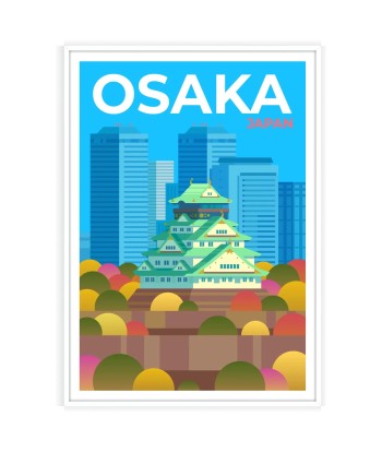 Osaka Affiche Japon Affiche acheter