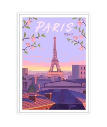 Affiche Voyage D’Affiche Paris à prix réduit toute l'année