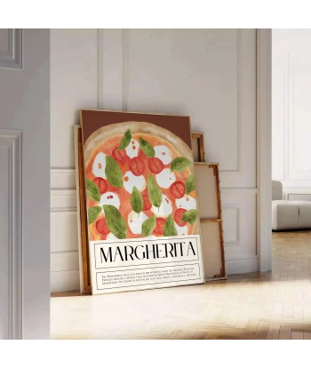 Margherita Pizza Kitchen Wall Print Comment ça marche