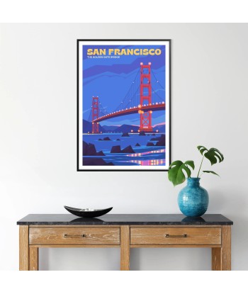 Affiche Voyage Affiche San Francisco Profitez des Offres !