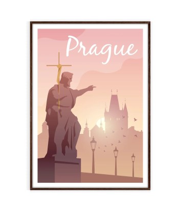 Affiche Prague Economisez 