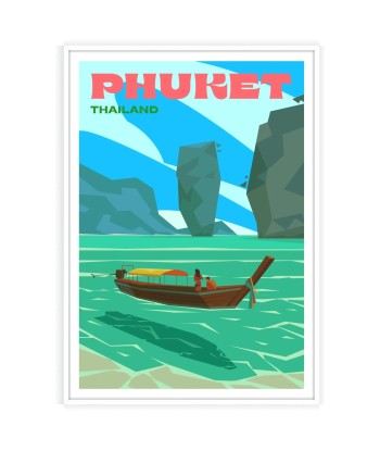 Affiche Voyage Affiche Phuket une grave pollution 