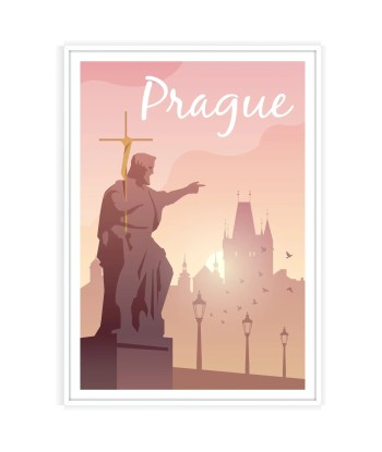 Affiche Prague Economisez 