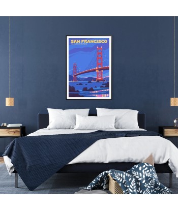 Affiche Voyage Affiche San Francisco Profitez des Offres !