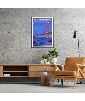 Affiche Voyage Affiche San Francisco Profitez des Offres !