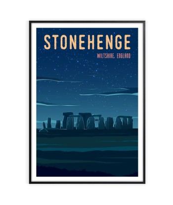 Affiche Stonehenge Les êtres humains sont 