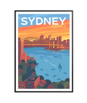 Affiche Voyage D’Affiche Sydney france