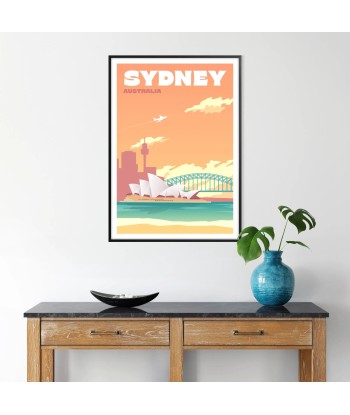 Affiche Voyage Affiche Sydney solde