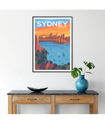 Affiche Voyage D’Affiche Sydney france