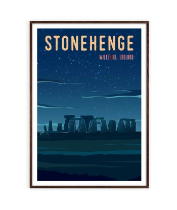 Affiche Stonehenge Les êtres humains sont 