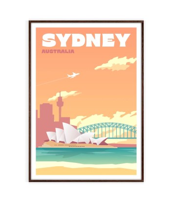 Affiche Voyage Affiche Sydney solde