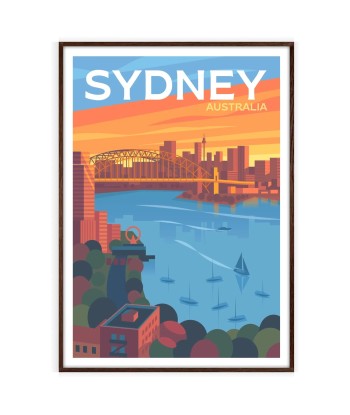 Affiche Voyage D’Affiche Sydney france