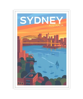 Affiche Voyage D’Affiche Sydney france