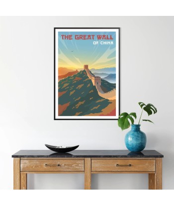 Affiche Voyage Affiche Chine Murale Economisez 