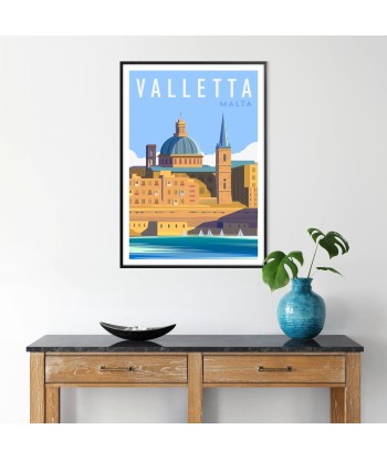 La Valette Affichemalte Affiche Voyage Par le système avancé 