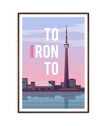 Affiche Toronto pas cheres