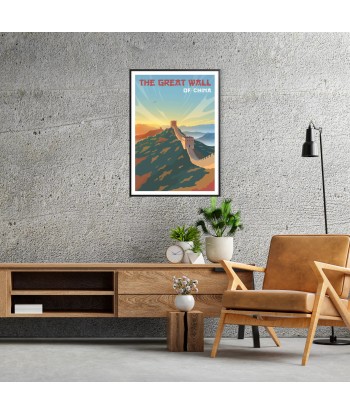 Affiche Voyage Affiche Chine Murale Economisez 