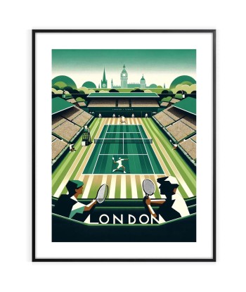 Affiche Tennis Wimbledon de la marque