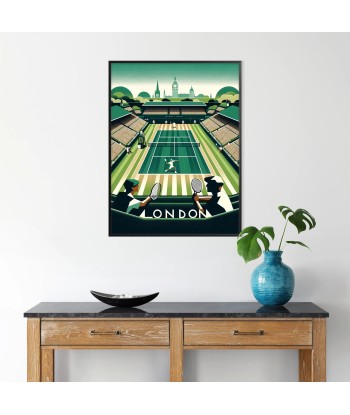 Affiche Wimbledon Affiche Tennis 4 l'évolution des habitudes 