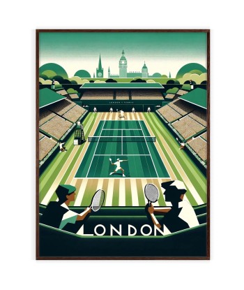 Affiche Wimbledon Affiche Tennis 4 l'évolution des habitudes 