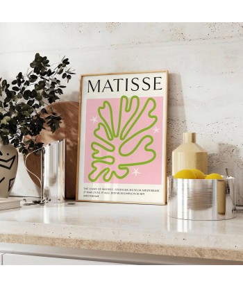 Affiche Populaire Matisse Vert Rose offre 