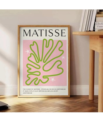 Affiche Populaire Matisse Vert Rose offre 