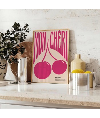 Affiche Graphique Cuisine Mon Chri Cherries offre 